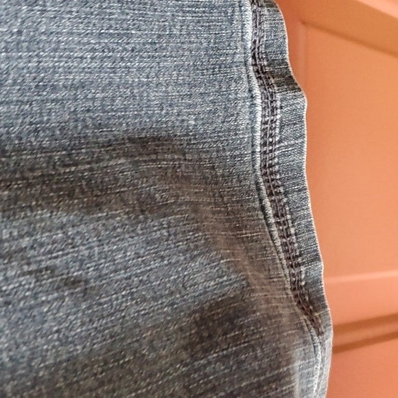Lane Bryant blue Jean 2 button shorts shorts 5 pocket - Picture 10 of 14